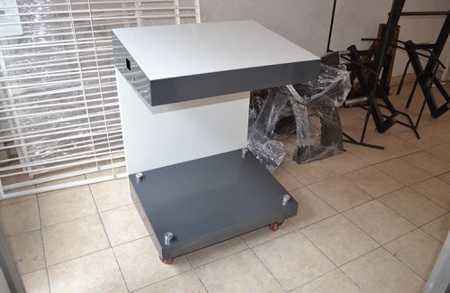 Equipo pintado con pintura electrostatica